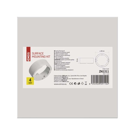 Telaio ORSU per Plafoniera Emergenza ZN1310: Montaggio Soffitto Perfetto | Emos ZN1311