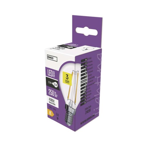 LAMPADINA LED FILAMENTO E14 2.2W... LAMPADINA LED FILAMENTO E14 2.2W...
