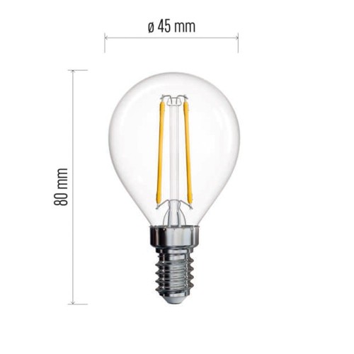 LAMPADINA LED FILAMENTO E14 2.2W... LAMPADINA LED FILAMENTO E14 2.2W...