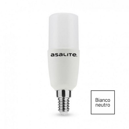 TUBOLARE LED E14 7W 4000K 600LM STICK ASALITE 0172