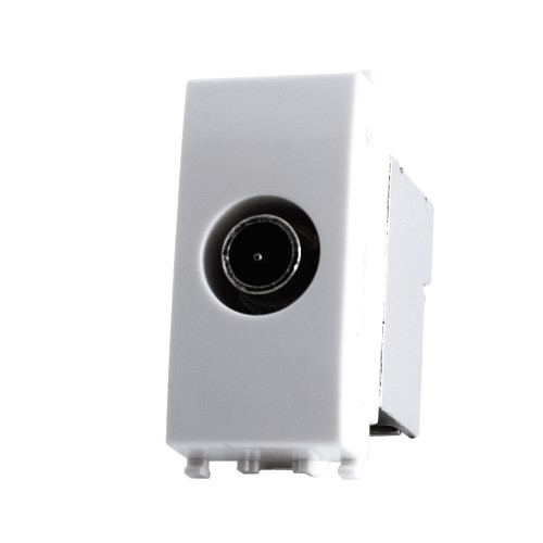 PRESA TV PASSANTE 834B COMPATIBILE VIMAR PLANA