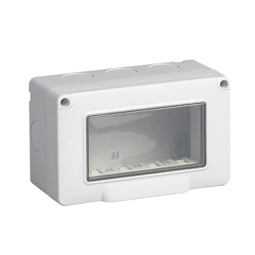 IDROBOX 4 MODULI IP55 S6204B COMPATIBILE PLANA