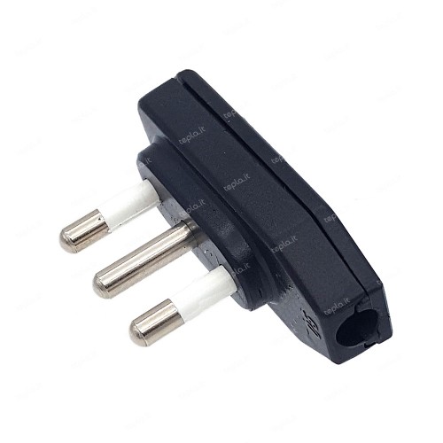 SPINA MOBILE ULTRAPIATTA 2P+T 16A NERA