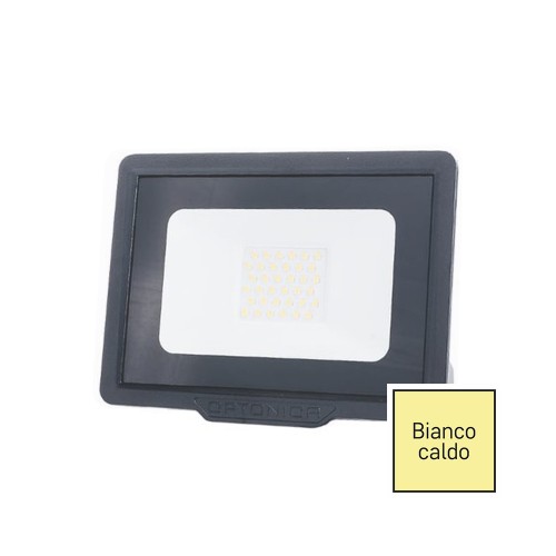 FARO LED 30W 2700K NERO OPTONICA 5923