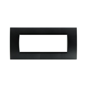 PLACCA 7 POSTI NERA TECNOP....