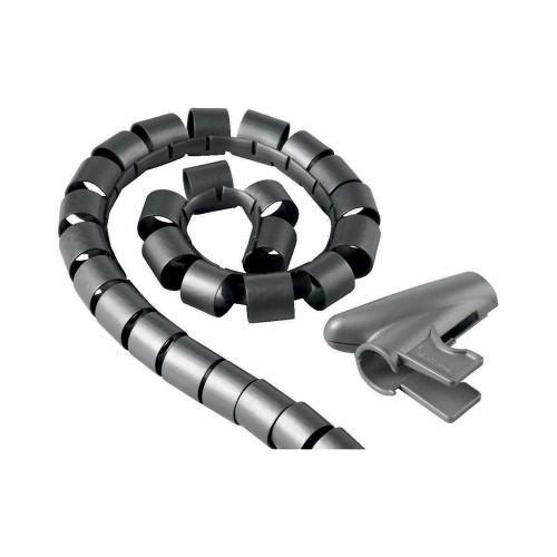 GUAINA RACCOGLICAVI GRIGIA D.15MM 1.80MT C/ PINZA GUIDA ECOVA 83393