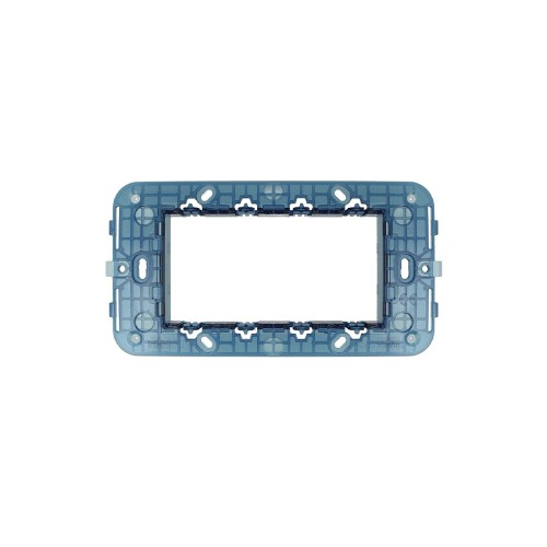 Supporto 4 moduli compatibile serie VIMAR ARKE'