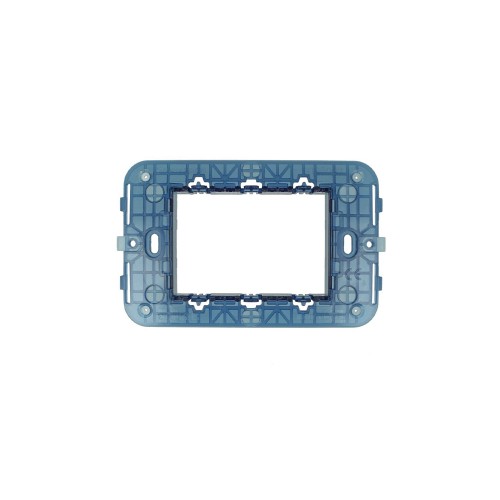 Supporto 3 moduli compatibile serie VIMAR ARKE'