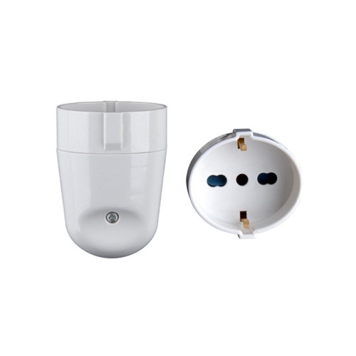 PRESA MOBILE SCHUKO 10/16A IMQ BIANCA BLISTER ECOVA 30019