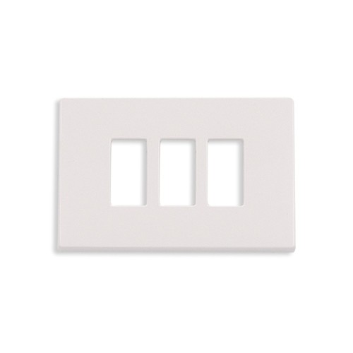 Placca 3 fori bianco puro Venus Marlanvil 1863.3F.B compatibile Magic