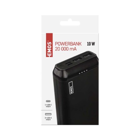 POWER BANK ALPHAQ2 20 20000mAh 22.5W NERO EMOS B0528B