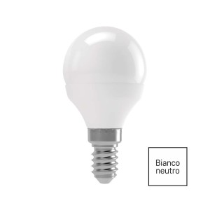 LAMPADINA LED SFERA 4W E14... 2