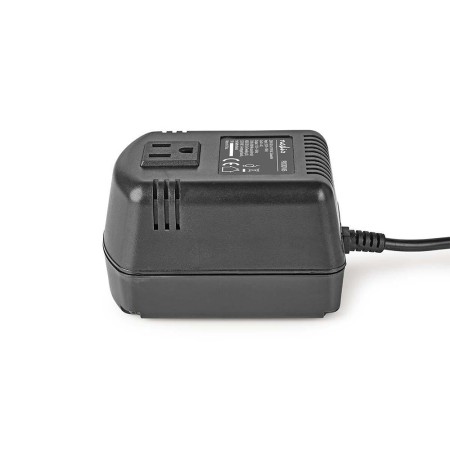 CONVERTITORE RIDUTTORE DI ENERGIA DA 220V A 110V 100W CON CAVO  E SPINA SCHUKO