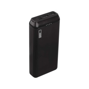 Powerbank EMOS Alpha2 20000mAh 10W nero 3 porte USB alta capacità viaggi lunghi autonomia estrema passthrough robusto