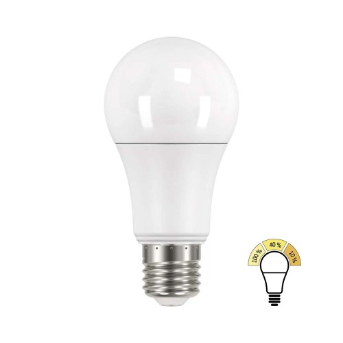 Lampadina LED 9W Dimmerabile - 3 Luminosità per Ambienti Perfetti | Emos ZQ5140W