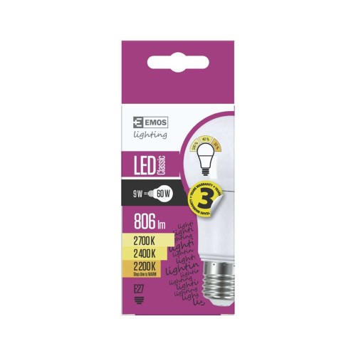 Lampadina LED 9W Dimmerabile - 3... Lampadina LED 9W Dimmerabile - 3...