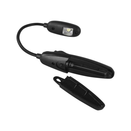 LAMPADA DA LETTURA LED A PINZA 10LM A BATTERIA 1 X AAA EMOS P3400