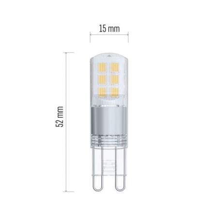 Lampadina LED G9 2.6W (30W) 4000K - Garanzia 3 anni | EMOS ZQ9534
