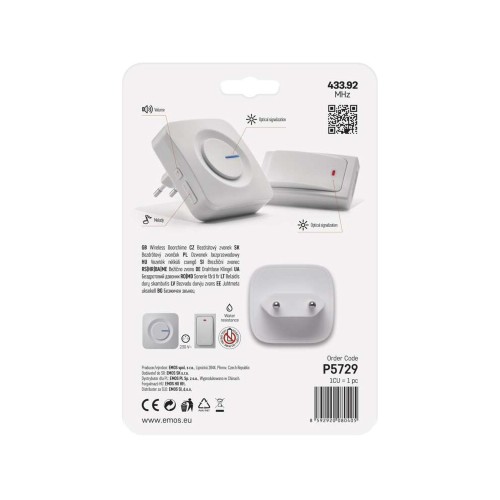 Campanello Senza Fili Bianco |... Campanello Senza Fili Bianco |...