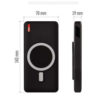 POWER BANK WIRELESS 10000MAH 22,W EMOS WI 1021D B0541B