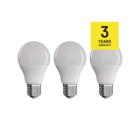 SET 3 LAMPADINE LED E27 8.5W (60W) 2700K 806LM GOCCIA EMOS ZQ5140.3