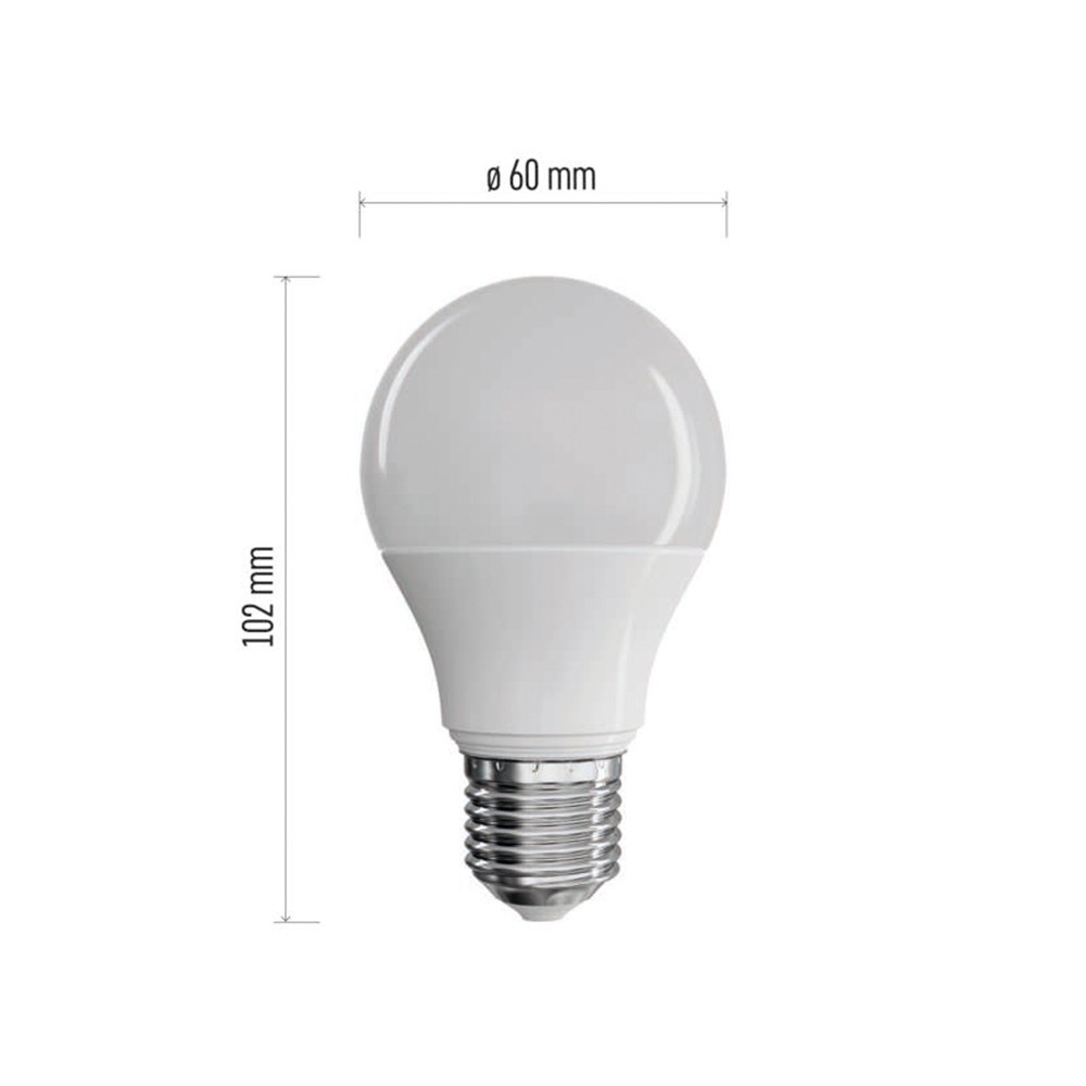 Lampadina LED Goccia A70 E27 16W 4000K Luce Naturale Life Electronics