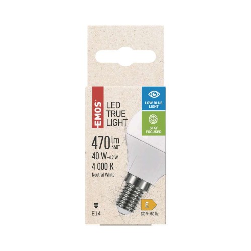 Lampadina LED E14 4.2W (40W) 4000K... Lampadina LED E14 4.2W (40W) 4000K...