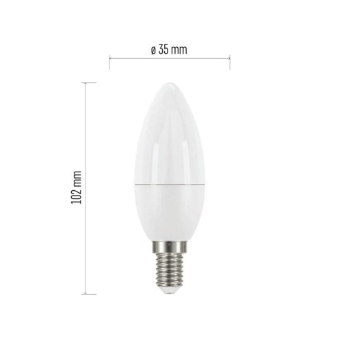 Lampadina LED E14 4.2W (40W) 4000K... Lampadina LED E14 4.2W (40W) 4000K...