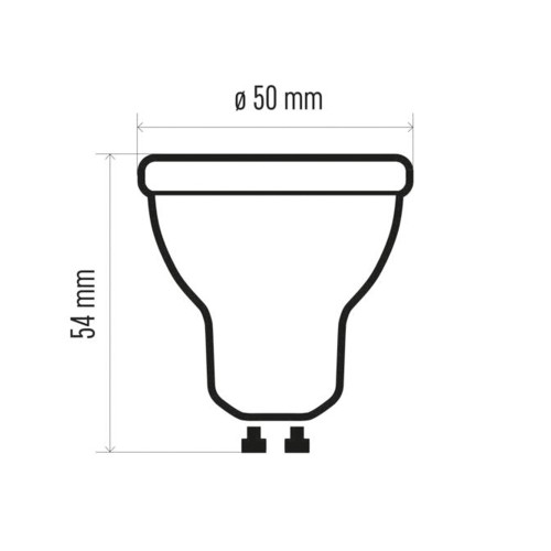 lampadina LED GU10 4.8W (47W) 2700K... lampadina LED GU10 4.8W (47W) 2700K...