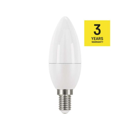 Lampadina LED E14 4.2W (40W) 4000K oliva filtro luce blu True Light  ZQ3225