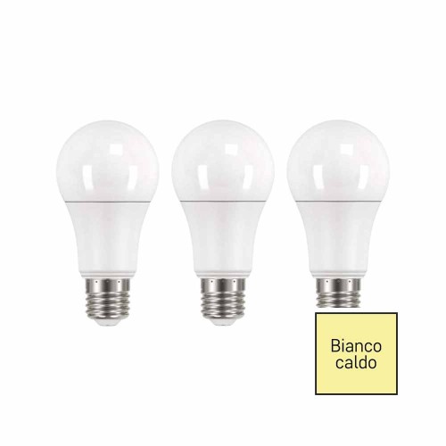 Pack 3 Lampadine LED 13.2W (100W) 2700k: Efficienza e Risparmio