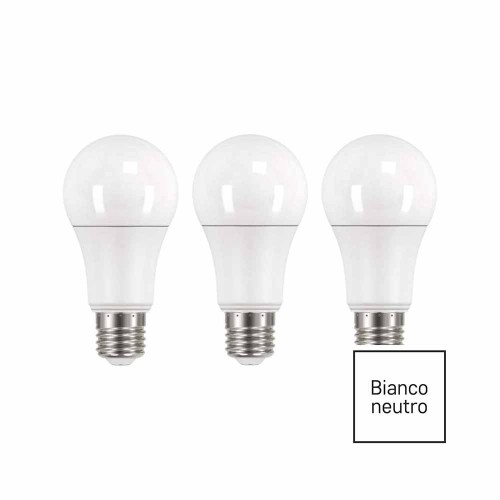 Pack 3 Lampadine LED 13.2W (100W) 4000k: Efficienza e Risparmio