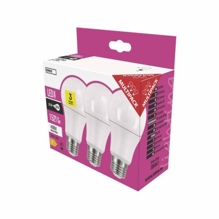 Pack 3 Lampadine LED 13.2W (100W) 4000k: Efficienza e Risparmio | Emos ZQ5161.3