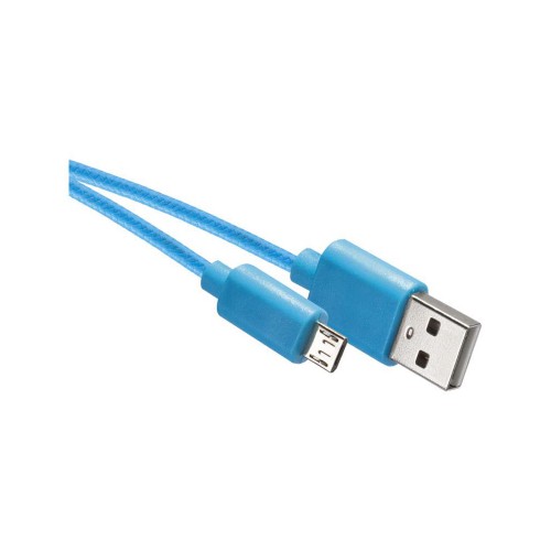 Cavo di Ricarica e Dati USB-A 2.0 a Micro USB-B 2.0 1m - Blu