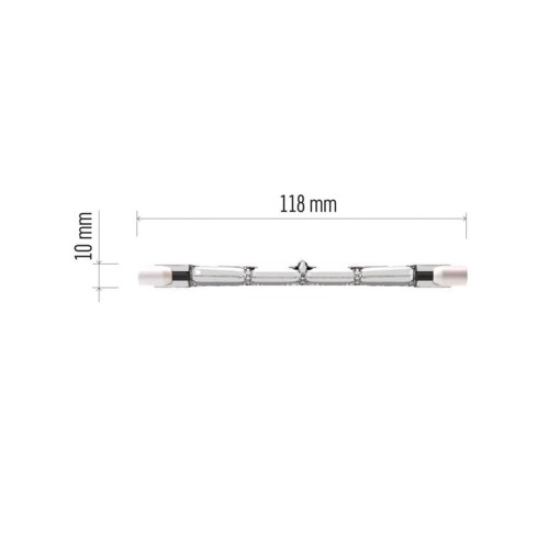 Lampadina Lineare Eco Alogena R7S... Lampadina Lineare Eco Alogena R7S...