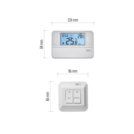 Cronotermostato Wireless P5616OT - Controllo Clima Intelligente | Emos P5616OT