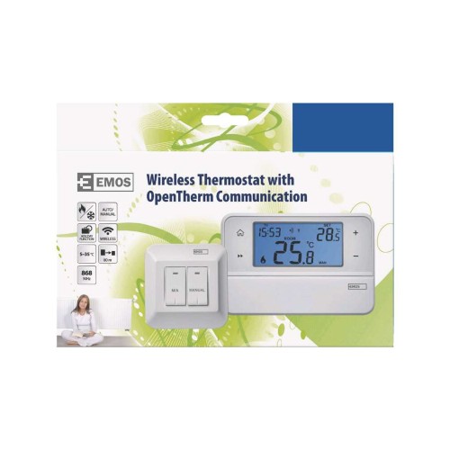 Cronotermostato Wireless P5616OT -... Cronotermostato Wireless P5616OT -...