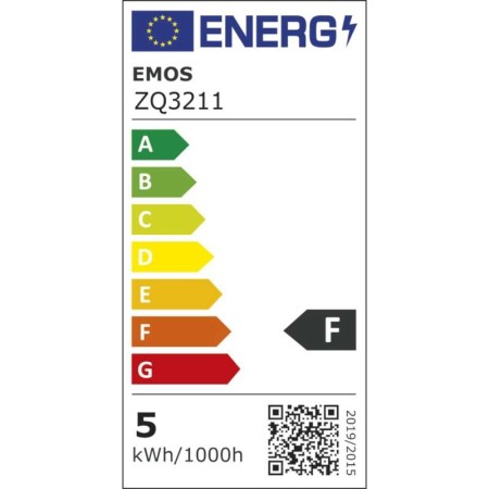 LAMPADINA LED OLIVA 4.1W (32W) E14 4000K 350LM EMOS ZQ3211