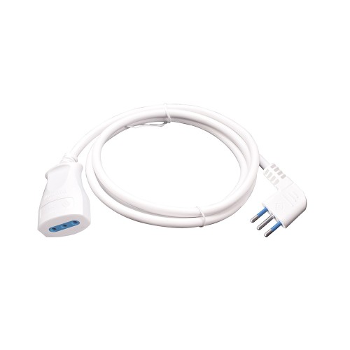 Prolunga Elettrica 3m 3x0.75 - Presa e Spina 10A | Colore Bianco