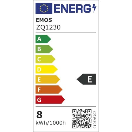 LAMPADINA LED SFERA 7.3W (60W) E14 2700K 806LM EMOS ZQ1230