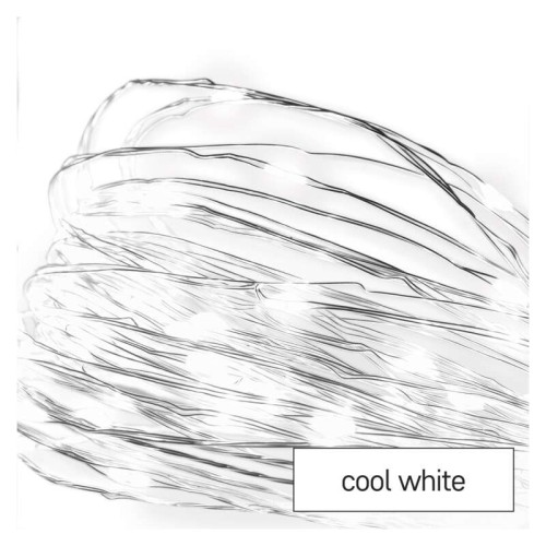 Catena LED Timer Nano: 40 LED Luce...