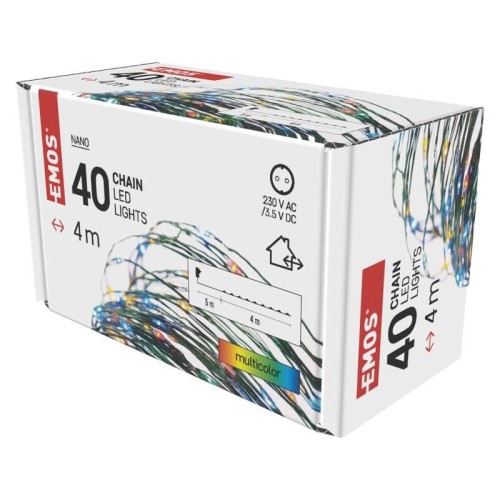 Catena Nano LED 40 luci Multicolor... Catena Nano LED 40 luci Multicolor...