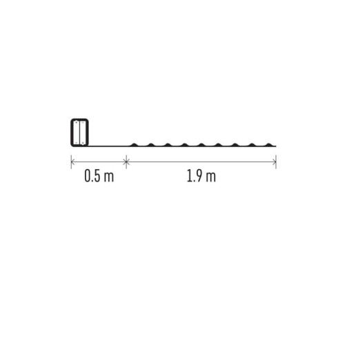 CATENA NANO 20 LED MULTICOLOR 1,9MT... CATENA NANO 20 LED MULTICOLOR 1,9MT...