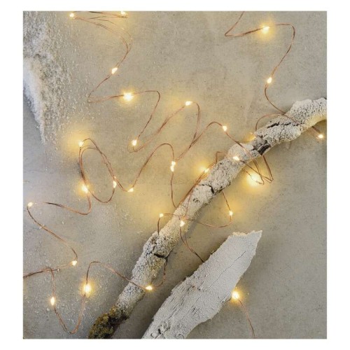 Catena NANO LED: 40 LED Caldi, Timer,... Catena NANO LED: 40 LED Caldi, Timer,...