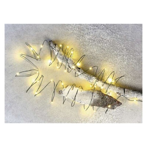 Catena NANO LED: 75 LED Caldi, Timer,...