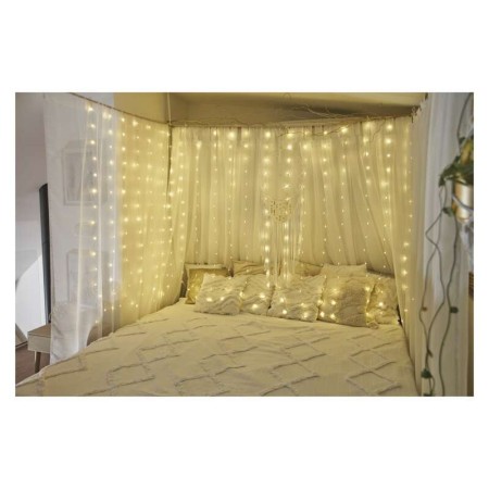 Tenda NANO LED 180 Luci Calde, 1.7X1.5MT, 8 Giochi di luce, Interno Esterno | Emos D3EW02