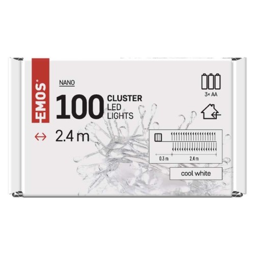 Catena NANO CLUSTER a Batterie: 100... Catena NANO CLUSTER a Batterie: 100...