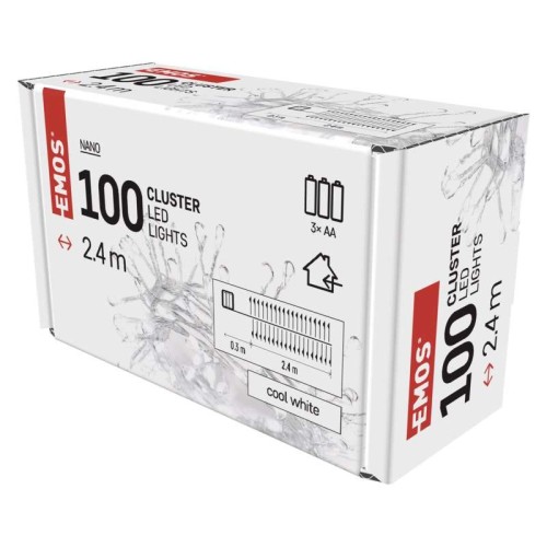 Catena NANO CLUSTER a Batterie: 100... Catena NANO CLUSTER a Batterie: 100...