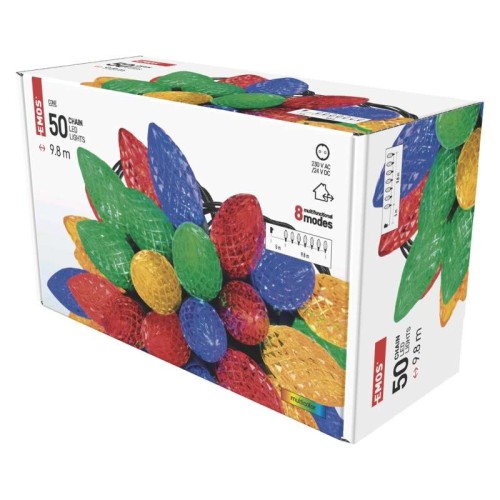 CATENA LUMINOSA 50 LED PIGNA... CATENA LUMINOSA 50 LED PIGNA...