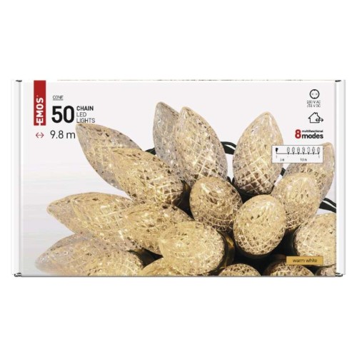 CATENA LUMINOSA 50 LED PIGNA LUCE... CATENA LUMINOSA 50 LED PIGNA LUCE...